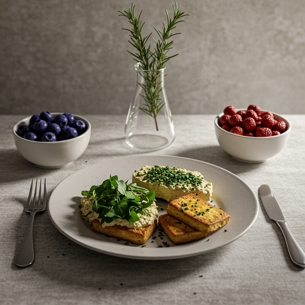 Vagusnerv Teller, Essen, das unserem längsten Nerv guttut. Symbolbild.