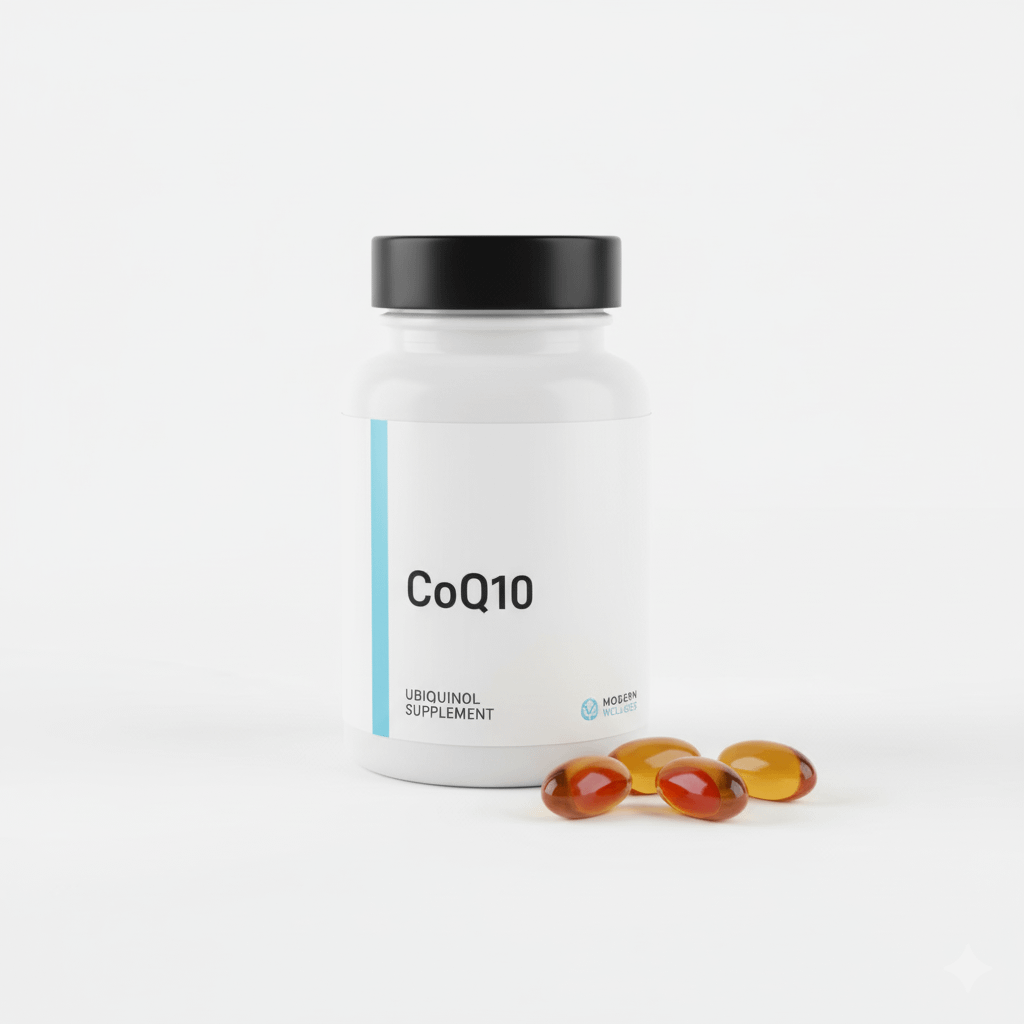 Coq10 supplement. visual.