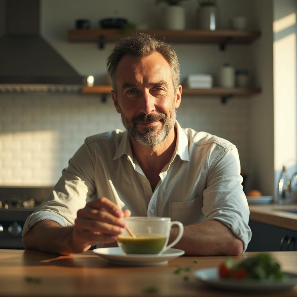 Biohacking für senioren ist empfehlenswert. symbolbild.,