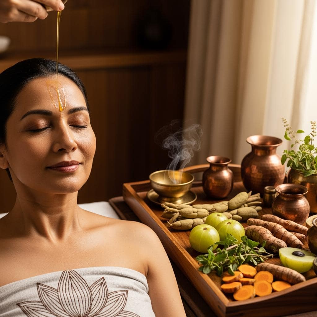 Biohacking mit Verjüngung ist in der Ayurveda tägliches Ritual. Symbolbild.