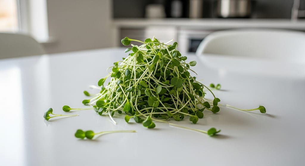 Biohacking Brokkolisprossen sind gesund und enthalen Sulforapahn. Symbolbild.