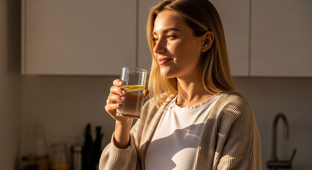 Biohacking hat für diese sportliche dame viel mit strategischer ernährung zu tun, nichts mit schnellen diäten. symbolbild.