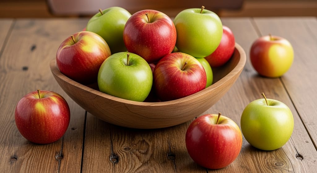 Biohacking mit Äpfeln ist einfach und gesund. Symbolbild.