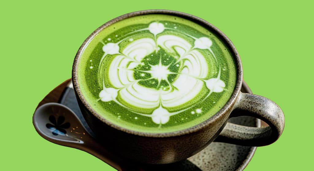 Matcha Teegenuss für einfache Lebensfreude. Symbolbild.