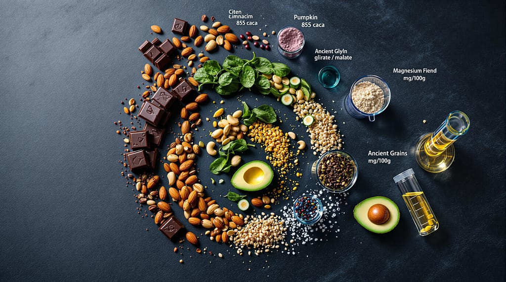 Magnesium Lebensmittel natürliche Quellen