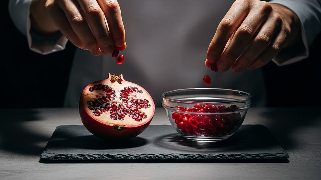 Granatapfel soll ein Anti Aging functional food sein. Symbolbild.