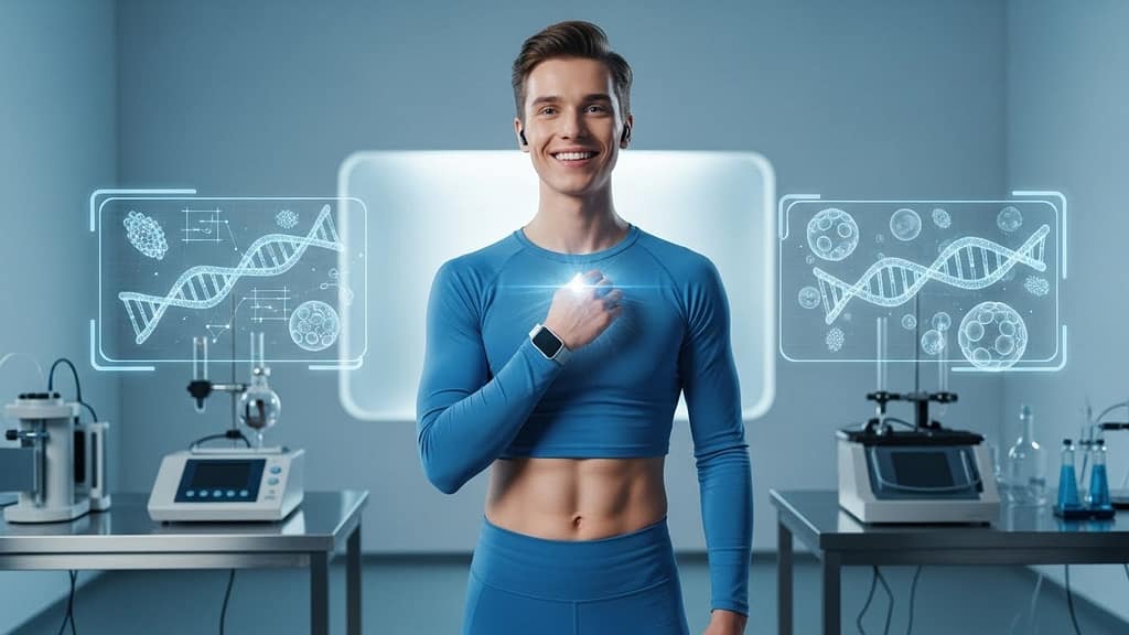 Biohacking mit Labordiagnostik für longevity. Symbolbild.