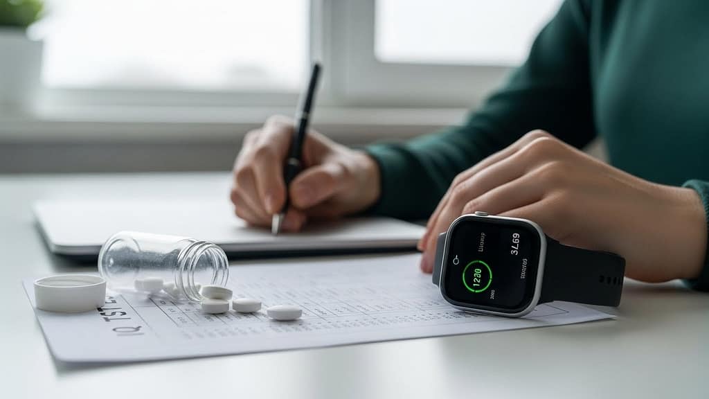 Biohacking mit Nootropika sinnvoll für IQ Steigerung? KI Visual.