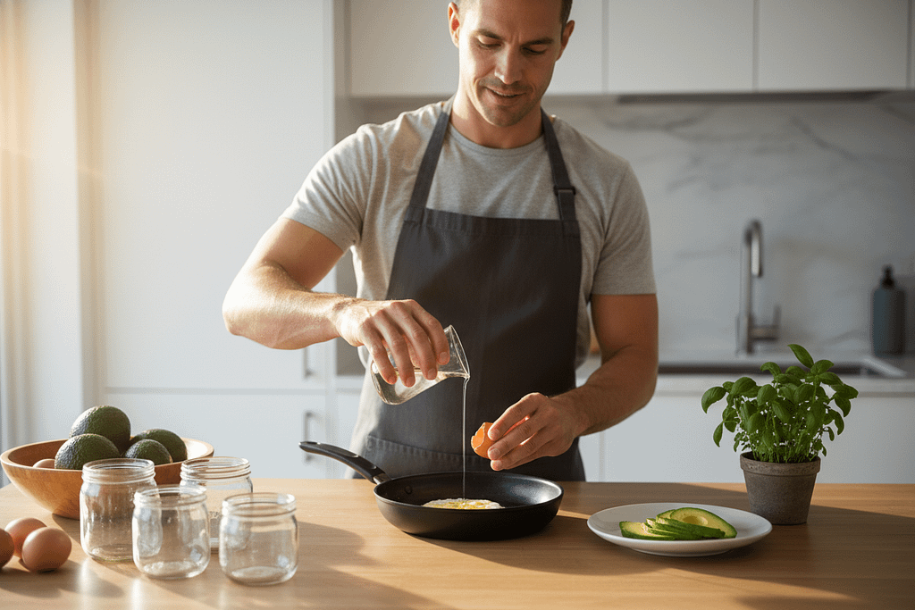 Biohacking mit ketogener diät ist für diesen sportler anstrengend, aber gesund. symbolbild.