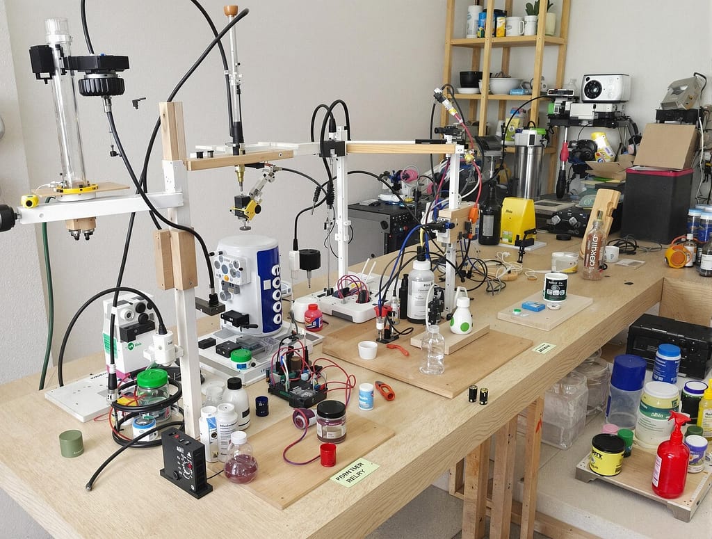 Biohacking ist diy biologie mit einem hightech labor