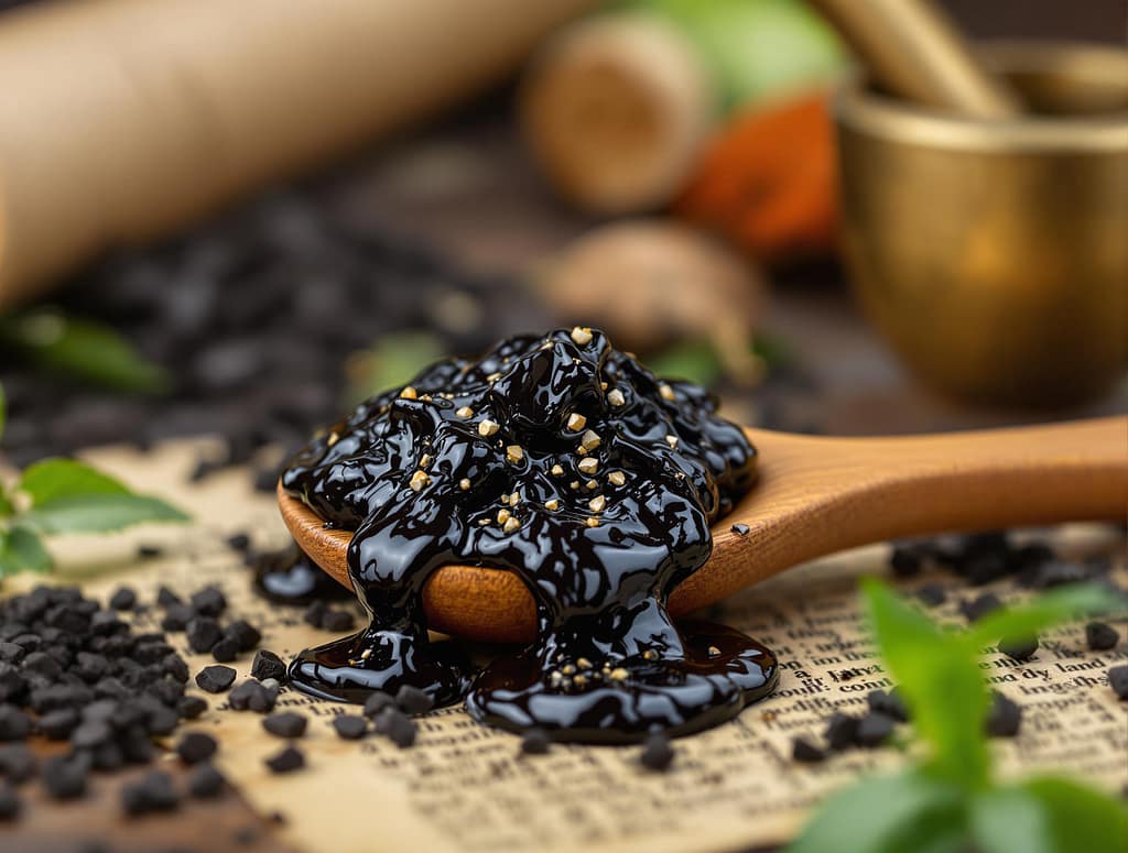 Shilajit schwarzes gold bergmarmelade gesundheit pur