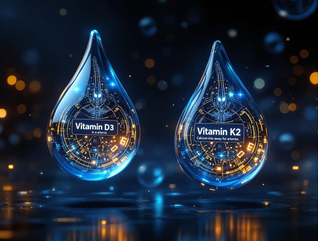 Vitamin d3 k2 tropfen können von unserem körper für gesundheit leicht aufgenommen werden