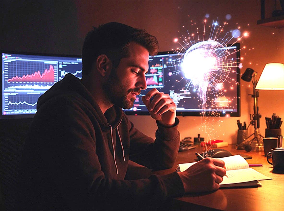 Magnesium L-Threonate Magtein for focus when working concentratedly in the home office. Visual.