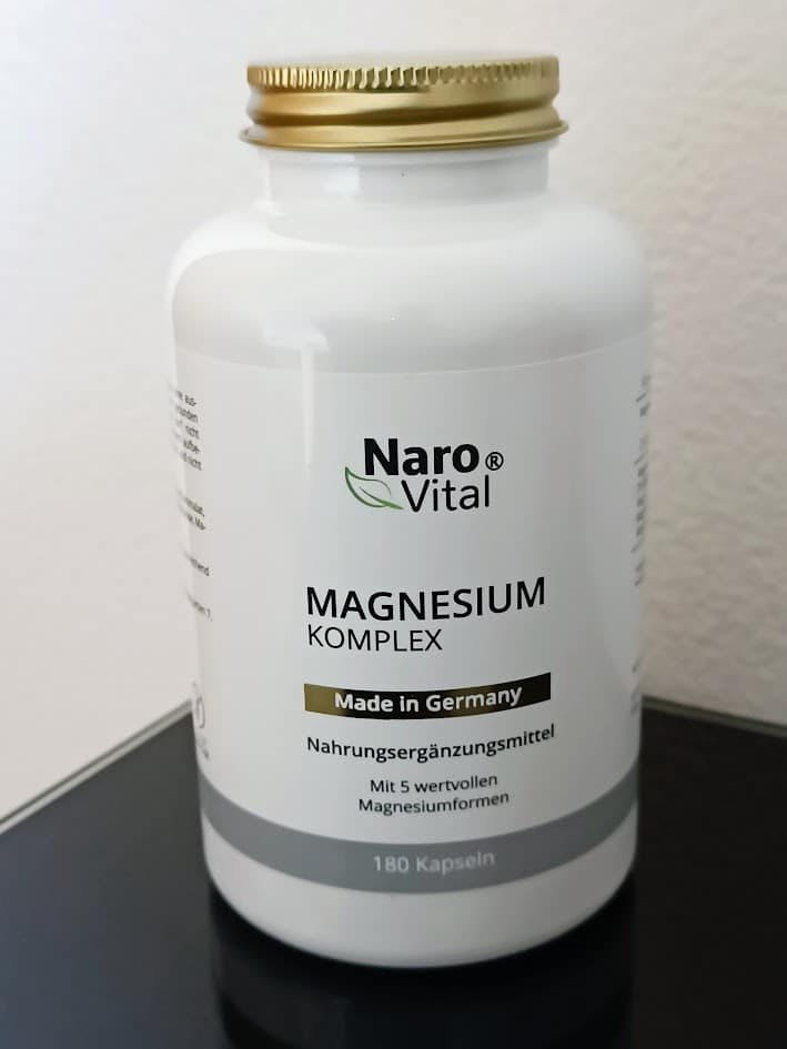 Naro vital magnesium komplex 5 mg formen.
