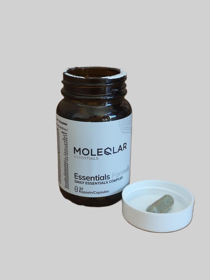 MOLEQLAR essentials formula complex. 30 Kapseln. Produktbild. KI