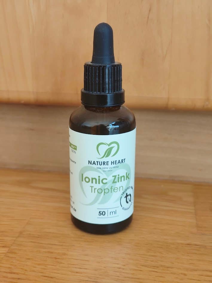 Nature Heart Ionic Zink Tropfen. 50 ml