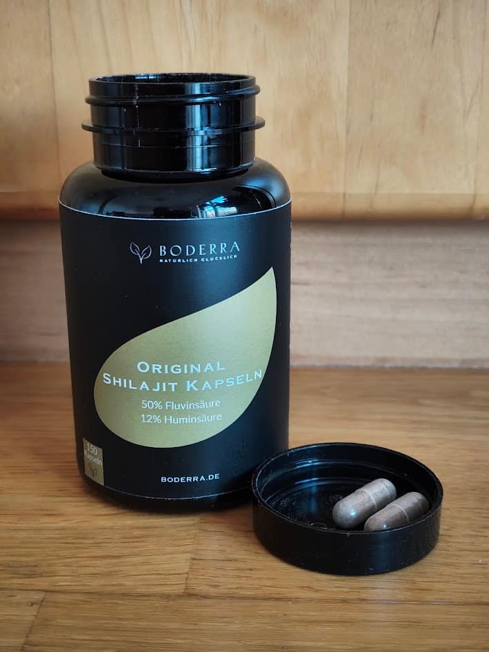 Shilajit Boderra kapseln Fulvinsäure