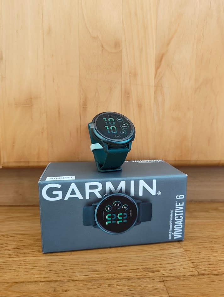 Meine Garmin vívoactive 6. Von mir erstelltes Produktfoto.